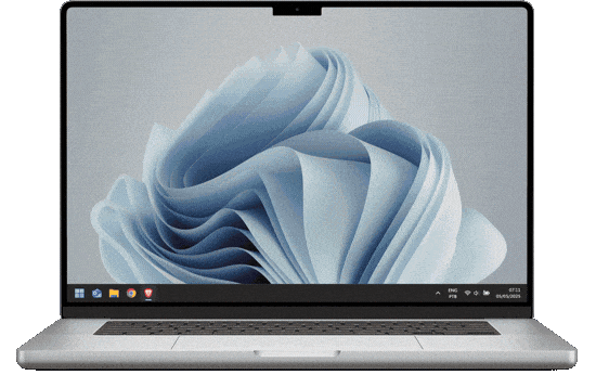 notebook com informações do allert